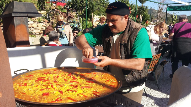Apelsiner och paella hos Juanito (inkl lunch)